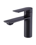 Смеситель для раковины Orange Berni M09-021b Черный матовый-6