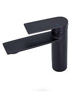 Смеситель для раковины Orange Berni M09-021b Черный матовый-7