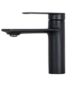 Смеситель для раковины Orange Berni M09-021b Черный матовый-8
