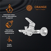 Смеситель для ванны Orange Felix M14-100cr Хром-1