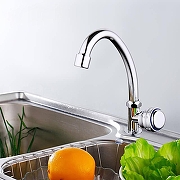 Кран для одного типа воды Frap F4195 Хром-5