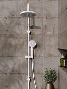 Душевая система Orange O-Shower OW02w Белый глянец-5