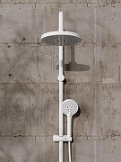 Душевая система Orange O-Shower OW02w Белый глянец-6