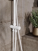Душевая система Orange O-Shower OW02w Белый глянец-7