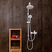 Душевая система Orange O-Shower OW02w Белый глянец-12