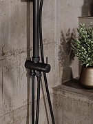 Душевая система Orange O-Shower OW02b Черная матовая-7