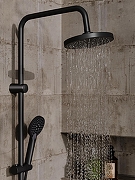 Душевая система Orange O-Shower OW02b Черная матовая-8