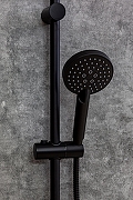 Душевая система Orange O-Shower OW02b Черная матовая-3