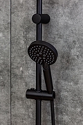 Душевая система Orange O-Shower OW02b Черная матовая-8