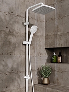 Душевая система Orange O-Shower OW04w Белый глянец-4