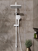 Душевая система Orange O-Shower OW04w Белый глянец-5