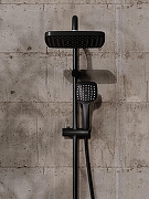 Душевая система Orange O-Shower OW04b Черная матовая-8