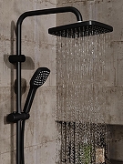 Душевая система Orange O-Shower OW04b Черная матовая-9