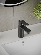 Смеситель для раковины Orange Aristo M19-021b Черный матовый-4