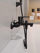 Смеситель для ванны Orange Aristo M19-100b Черный матовый-6