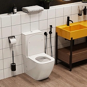 Унитаз-компакт Ceruttispa Mimi CT8707 с бачком и сиденьем Микролифт-5