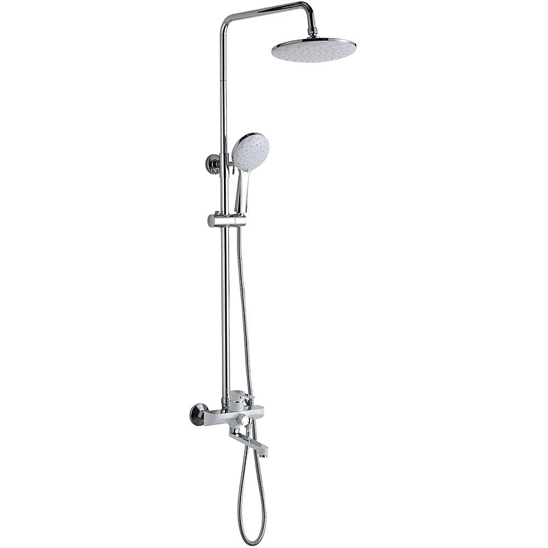 Душевая система Frap F2441 Белая Хром