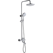 Душевая система Frap F2441 Белая Хром