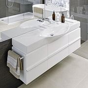 Тумба под раковину Laufen Palace New 120 4.0130.2.075.475.1 подвесная Белая глянцевая-2