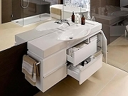 Тумба под раковину Laufen Palace New 120 4.0130.2.075.475.1 подвесная Белая глянцевая-5