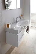 Тумба под раковину Laufen Palace New 120 4.0130.2.075.475.1 подвесная Белая глянцевая-6