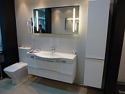 Тумба под раковину Laufen Palace New 120 4.0130.2.075.475.1 подвесная Белая глянцевая-8