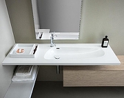 Мебельная раковина Laufen Palomba 120 8.1480.6 Белая-2
