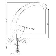 Смеситель для кухни ESKO Saint-Petersburg SPb 03 Хром-1