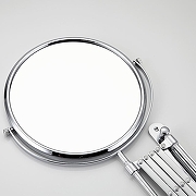 Косметическое зеркало Frap F6408 с увеличением Хром-2