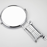 Косметическое зеркало Frap F6408 с увеличением Хром-5