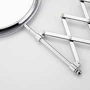 Косметическое зеркало Frap F6408 с увеличением Хром-8