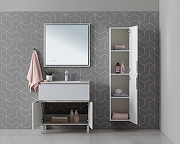 Шкаф пенал Aquanet Алвита New 35 R 277558 подвесной Белый матовый-6