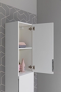 Шкаф пенал Aquanet Алвита New 35 R 277558 подвесной Белый матовый-18