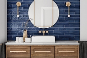 Керамическая плитка Equipe Manacor Ocean Blue 26930 настенная 6,5х40 см-1