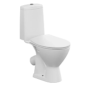 Унитаз-компакт Cersanit Just 64073 (KO-JUS031-3/6-PL) с бачком и сиденьем Микролифт