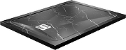 Душевой поддон из искусственного камня WasserKRAFT Neime 120х90 19T07 Черный матовый