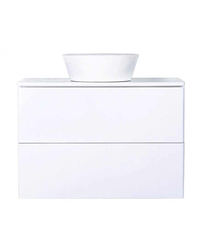 Тумба с раковиной Orange Otto 75 Ot-75TuMDF+B08-360W подвесная 