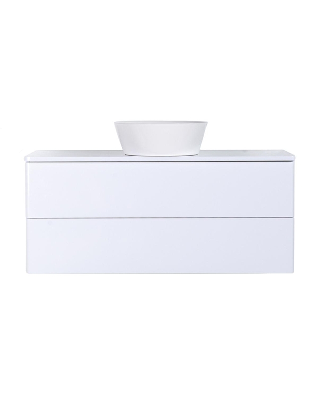 Тумба с раковиной Orange Otto 100 Ot-100TuMDF+B08-360W подвесная 