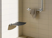 Сиденье для душа Keuco Plan 14980 010037 Темно-серое-2