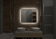 Зеркало Art&Max Ravenna AM-Rav-800-700-DS-F с подсветкой с бесконтактным выключателем-4