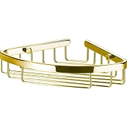 Полка корзина Art&Max AM-G-8936A-Do угловая Золото
