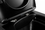 Сиденье для унитаза BelBagno Ardente-C BB3202SC-MB Черное с Микролифтом-3