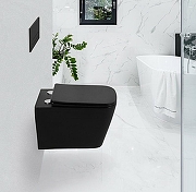 Сиденье для унитаза BelBagno Ardente-C BB3202SC-MB Черное с Микролифтом-5