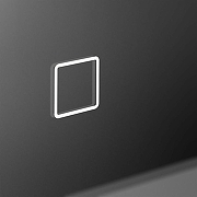 Зеркало BelBagno 60 SPC-RNG-600-LED-3000K-TCH с подсветкой с сенсорным выключателем-4
