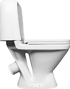 Унитаз компакт Sanita Самарский эконом WC.CC/Samarsky/1-P/WHT.G/S1 с бачком и сиденьем-3
