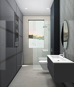 Керамическая плитка El Barco Niza Gris Brillo  настенная 7,5х30 см-2