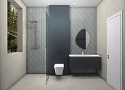 Керамическая плитка El Barco Niza Gris Brillo  настенная 7,5х30 см-3