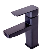 Смеситель для раковины Orange OneLife P06-021b Черный матовый-4