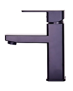 Смеситель для раковины Orange OneLife P06-021b Черный матовый-5