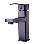 Смеситель для раковины Orange OneLife P06-021b Черный матовый-6